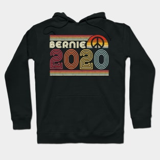 Bernie 2020 Peace Vintage Bernie Sanders Hippie Shirt Hoodie